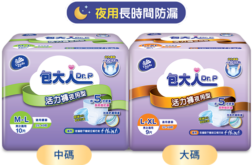 包大人Dr.P活力褲—夜用型